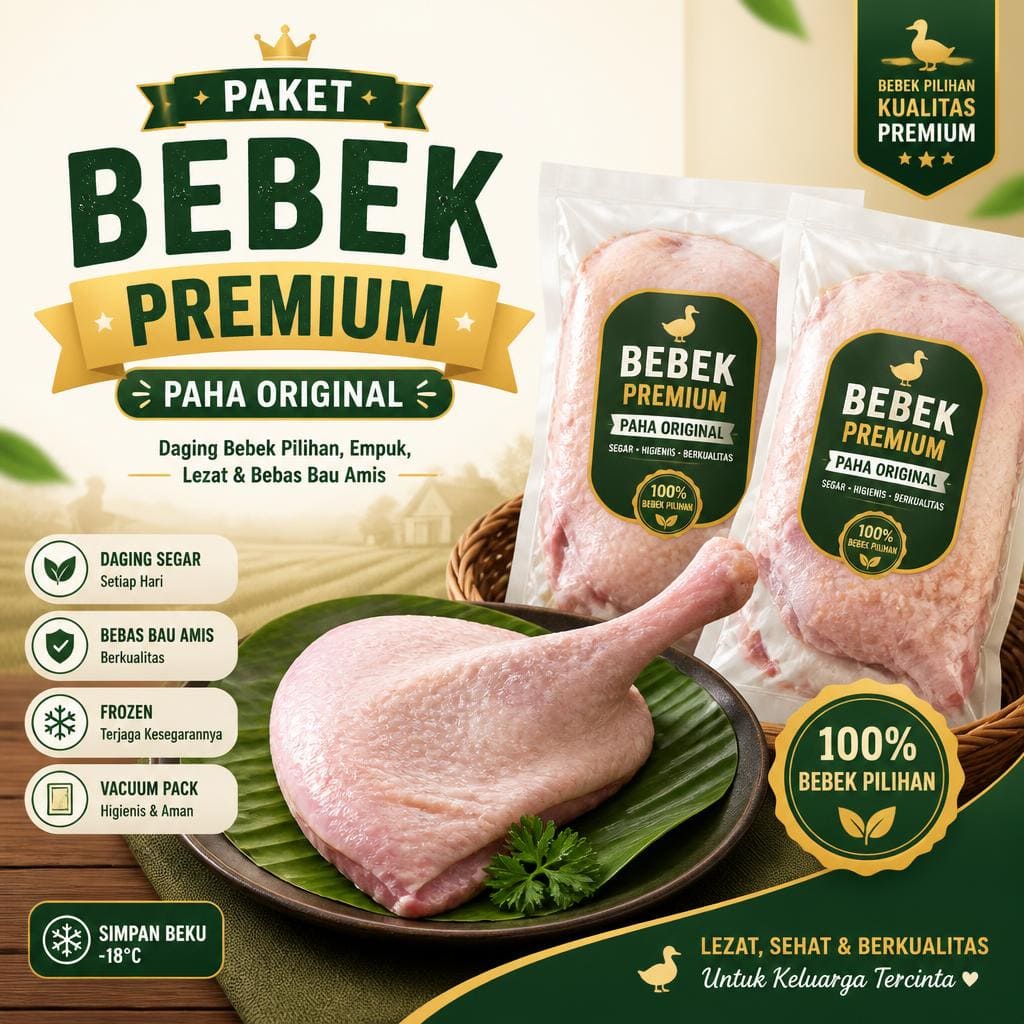Paket Bebek Premium Paha Original